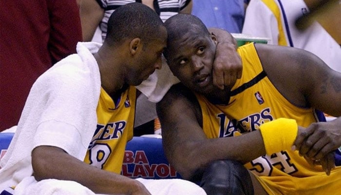 Kobe Bryant et Shaquille O'Neal aux Lakers