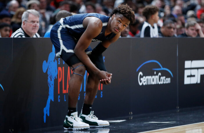 bronny james offers espn