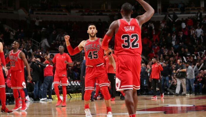 Les Bulls de Chicago, avec Kris Dunn notamment