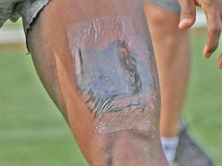 Tatouage LeBron James en l'honneur de Kobe Bryant