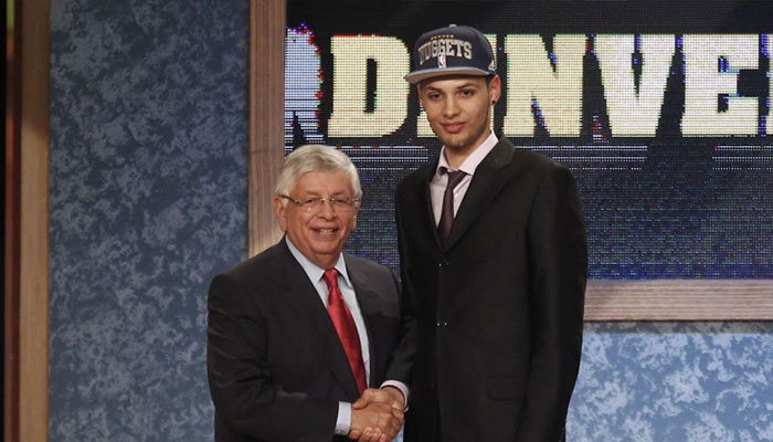 Evan Fournier David Stern NBA