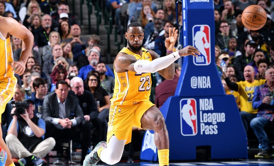 nouvelle technique de passe de lebron