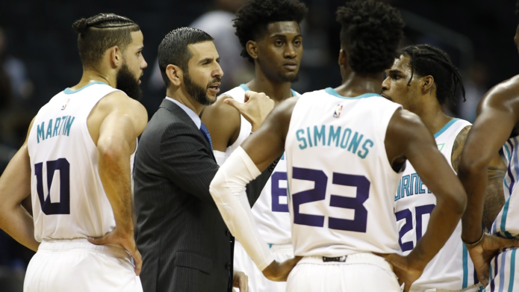 James Borrego et ses Hornets