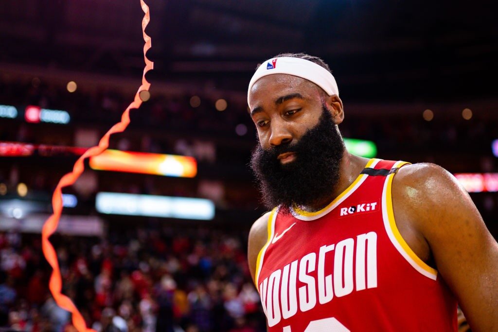 James Harden sous le maillot des Rockets