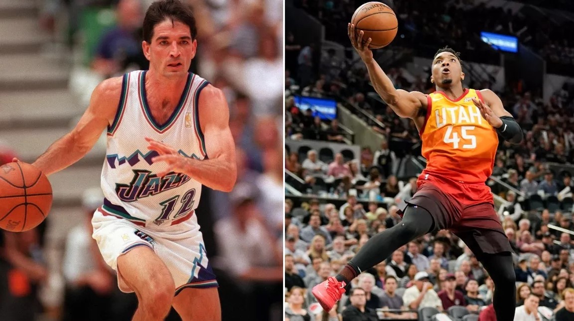 John Stockton et Donovan Mitchell