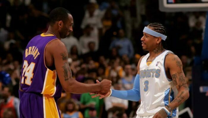 Kobe Bryant et Allen Iverson