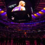 NBA – La salle des Knicks se met aux couleurs des Lakers