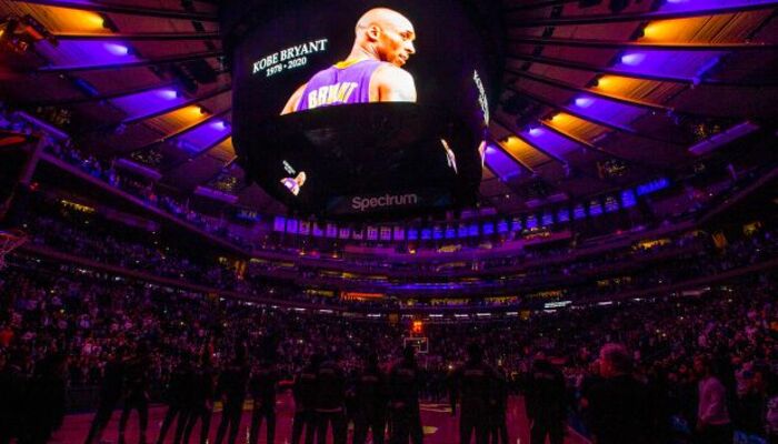 La salle des Knicks se met aux couleurs des Lakers