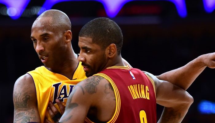 Quand Kyrie Irving lançait un pari à 50.000 dollars à Kobe Bryant