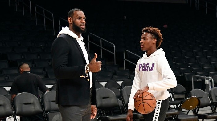 LeBron et Bronny aux Knicks un jour ? Le King calme un journaliste