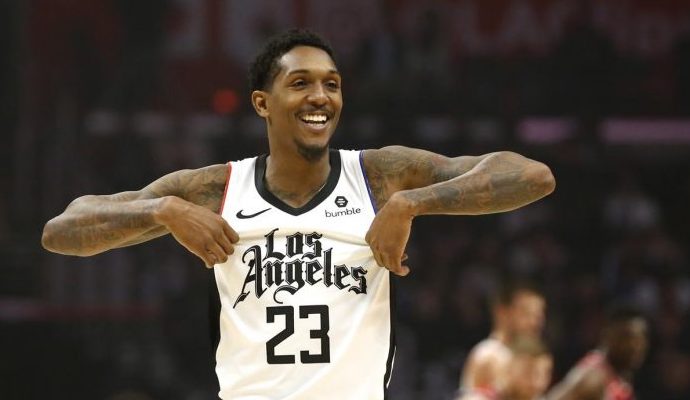 Lou Williams tout sourire