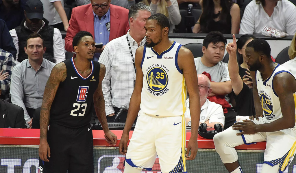 Lou Williams et Kevin Durant