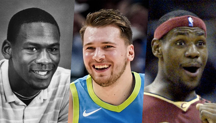 LeBron James Luka Doncic Jordan sophomore nba