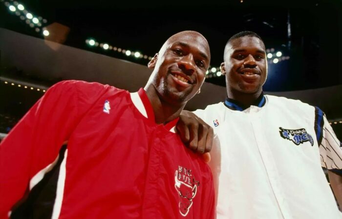 Michael Jordan et Shaquille O'Neal