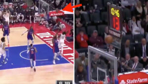 NBA – Le floater surréaliste de Kyrie Irving, derrière la planche