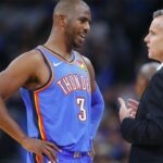 NBA – Les premiers mots de Chris Paul à son coach en arrivant à OKC