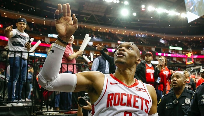 Russell Westbrook des Houston Rockets