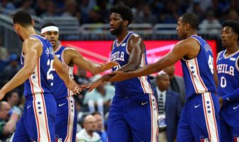 NBA – Le gros problème des Sixers selon l’un des joueurs Les Sixers avec Joel Embiid, Ben Simmons, Tobias Harrish, Al Horford et Josh Richardson
