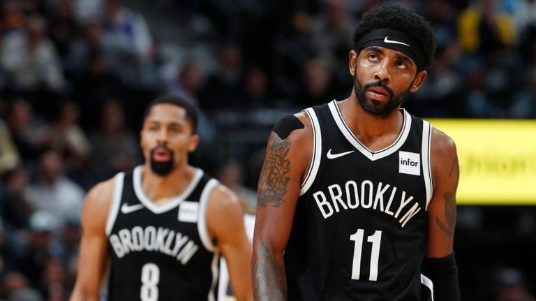 Spencer Dinwiddie et Kyrie Irving