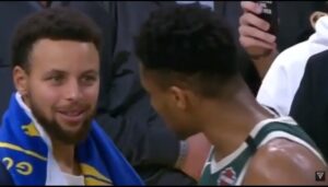 NBA – La phrase pleine d’ambiguïté de Steph Curry à Giannis Antetokounmpo