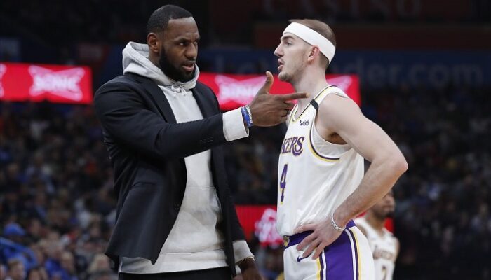 Alex Caruso s'est enfin habitué au surnom par LeBron James