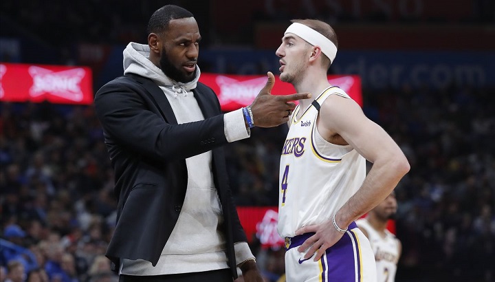 Alex Caruso s'est enfin habitué au surnom par LeBron James