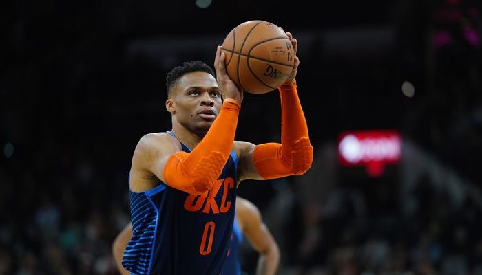 lancer-franc de russell westbrook