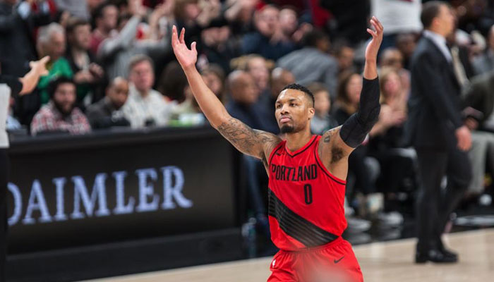 Damian Lillard sera la star du concours à 3 points lors du ALl-Star Weekend a Chicago