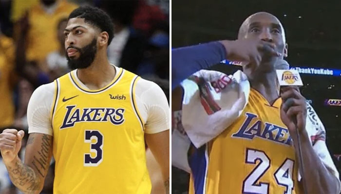 Anthony Davis tatouage pour Kobe Bryant