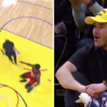 NBA – La scène hilarante d’un jeune nettoyeur de parquet