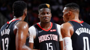 NBA – Clint Capela tradé… pour Russell Westbrook ?