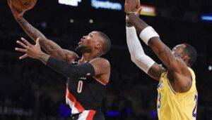 NBA – Damian Lillard et les Blazers gâchent la soirée des Lakers