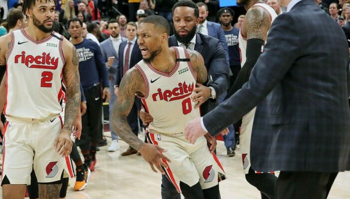 Damian Lillard en colère noire après Blazers vs Jazz