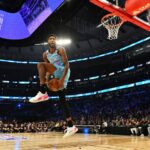 NBA – Derrick Jones Jr remporte devant Aaron Gordon un concours de dunks épique !