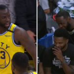 NBA – Draymond Green éjecté… LeBron se marre !