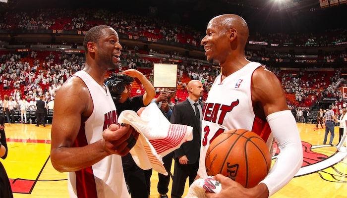 dwyane wade blagueur avec ray allen