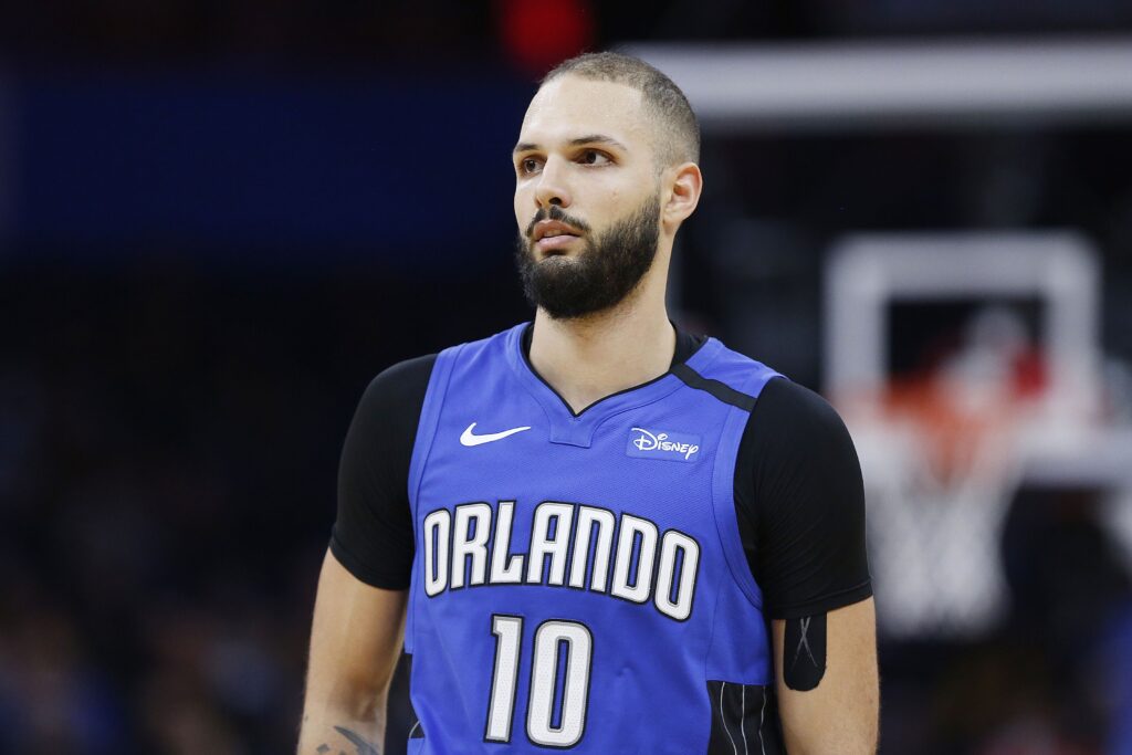 Evan Fournier sous le maillot du Orlando Magic