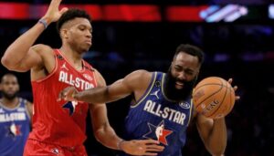 NBA – CJ McCollum prend la défense de Giannis contre Harden