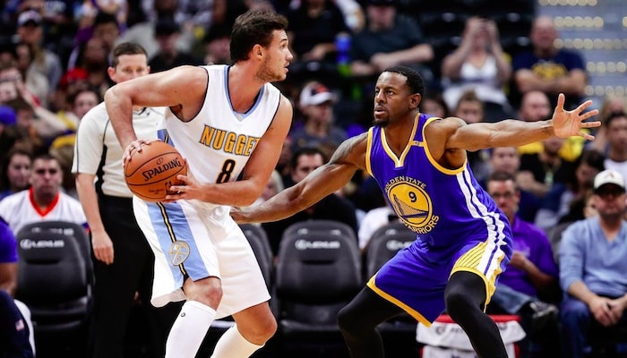 duel entre gallinari et iguodala