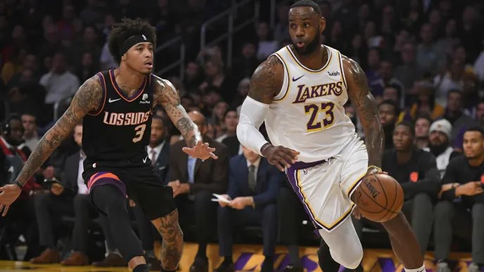 Kelly Oubre et LeBron James