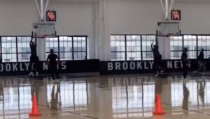 NBA – Les images rassurantes de Kevin Durant à l’entraînement