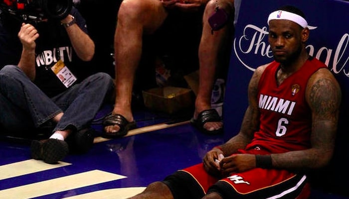 lebron james lors des finales 2011