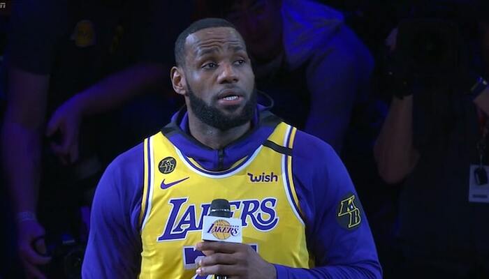 Le discours émouvant de LeBron James pour Kobe Bryant