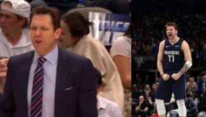 NBA – Echange tendu entre Luka Doncic et le coach des Kings
