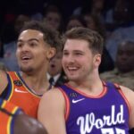 NBA – Luka Doncic plante du milieu du terrain sur Trae Young !