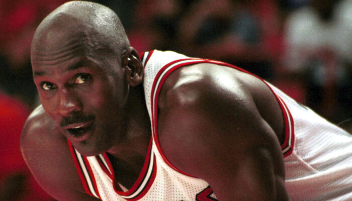 Michael Jordan sous le maillot des Bulls