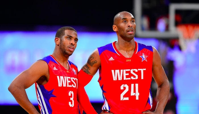 chris paul et kobe bryant au All-Star Game 2013