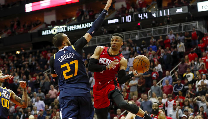 Russell Westbrook en rajoute une couche sur la défense de Rudy Gobert