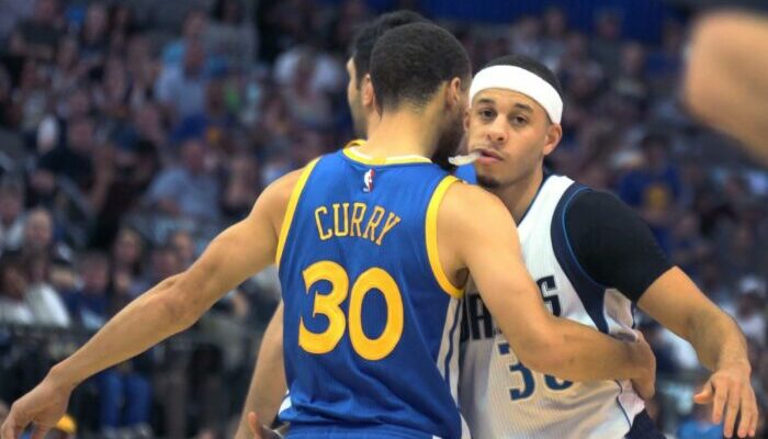 Seth et Steph Curry