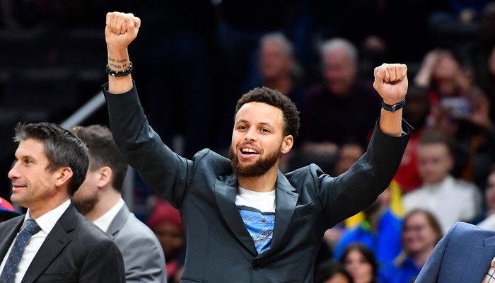 Stephen Curry évoque la date de son retour